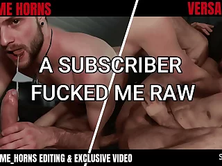 Maxime Horns, a subscriber, got a hot invitation to see a muscular guy's gay ass up close. He wasted no time, pounding the young man raw in a missionary session, leaving a huge gape.