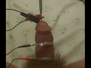 Electrify your desires with this intense gay anal session. Experience the thrill of urethral play and prostate stimulation. Watch as a cock ring and butt plug amplify pleasure, leading to a powerful climax.